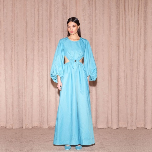 Staud - Blue Dress - Picture 1 of 1